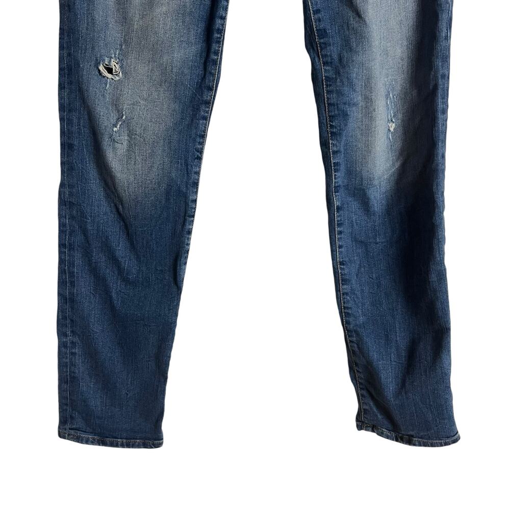 Mavi Women’s Skinny Distressed Blue Denim Jeans Size 30x32 - Picture 3 of 8